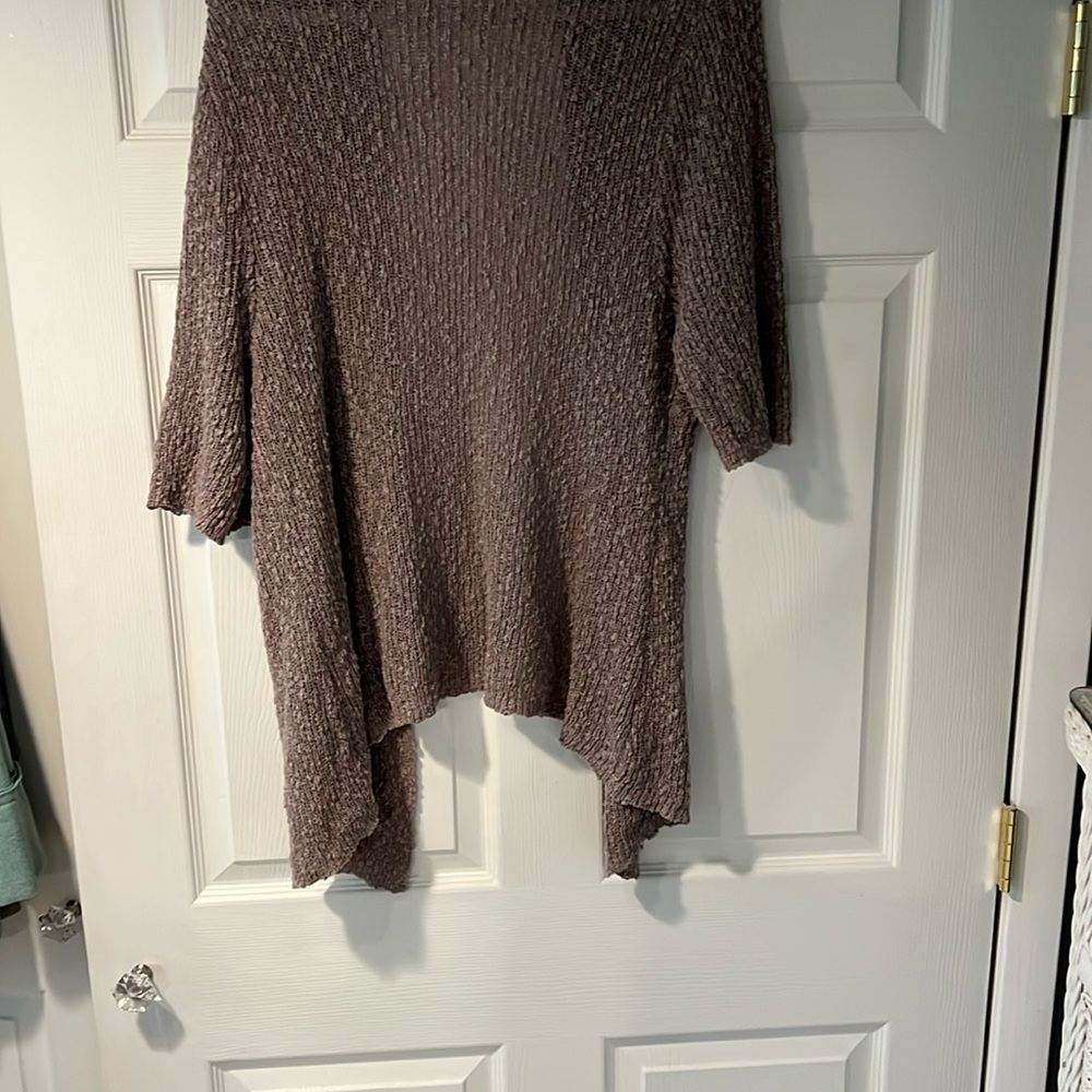 Cupio Brown Waterfall Cardigan Sweater - Picture 6 of 8